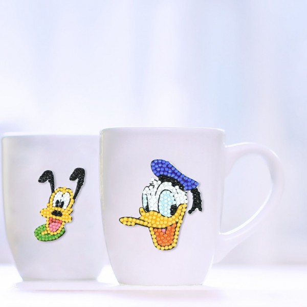 DIY Stickers - 6Pcs Mickey Mouse And Donald Duck