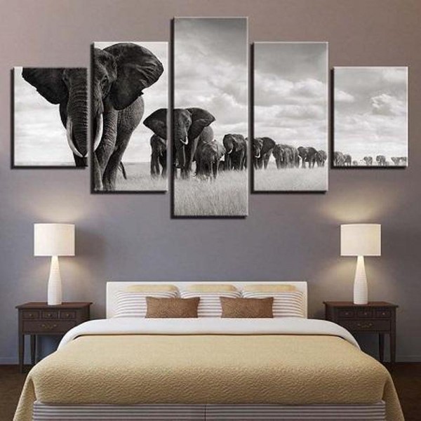 Elefant flock | 5 delar