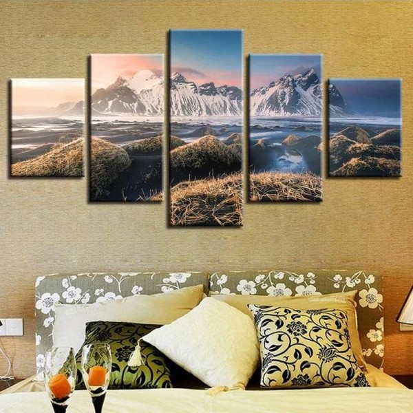 Snöiga berg | 5 delar