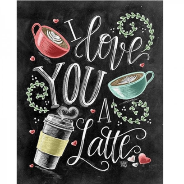 I love you a latte | Text