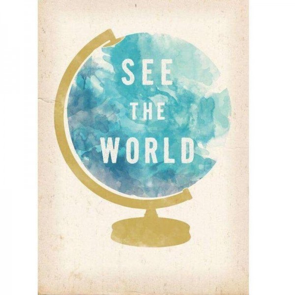 See the world | Text