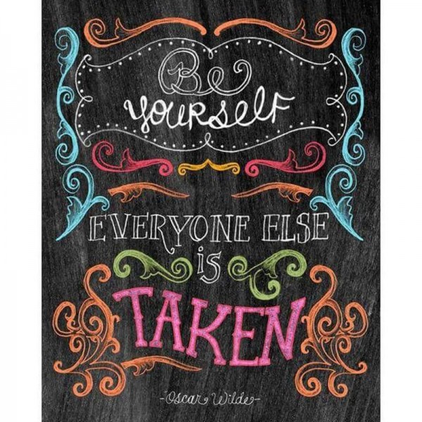 Var dig själv | Text