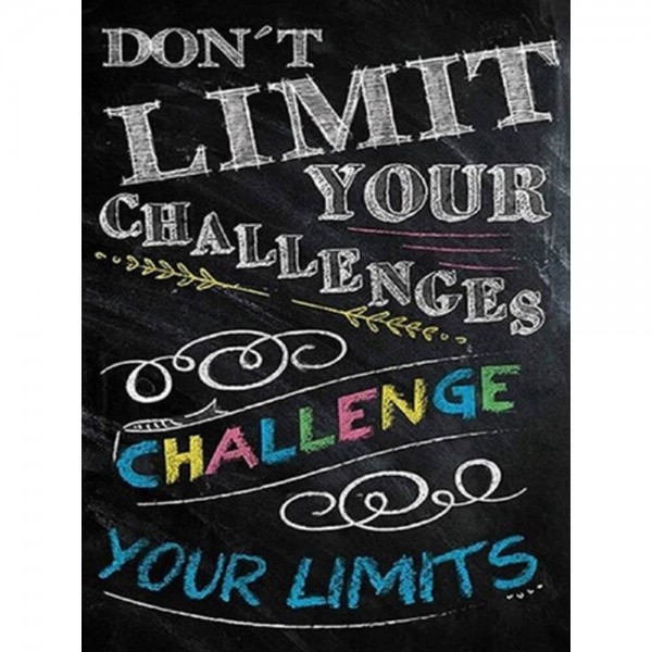 Don´t limit your challenges | Text
