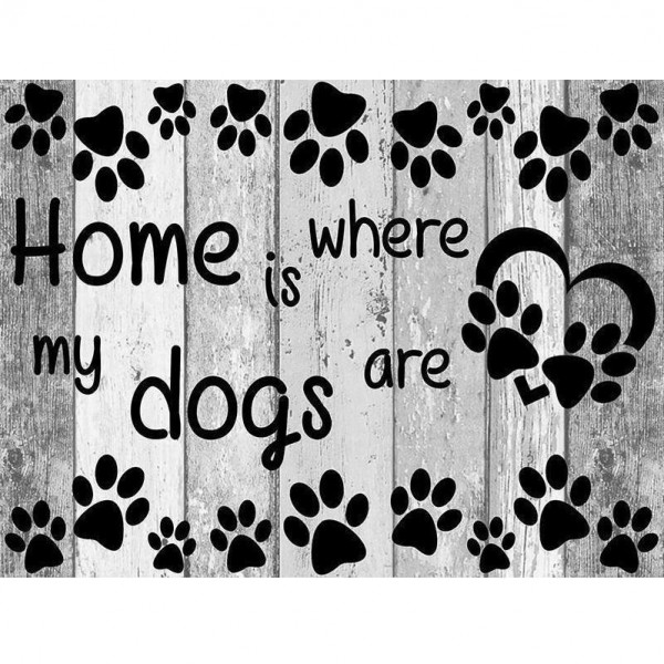 Home is where my dogs are | Text