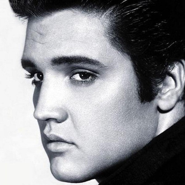 Elvis Presley svart / vit