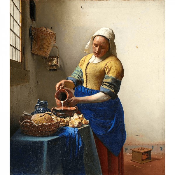 Mjölkpigan | Johannes Vermeer