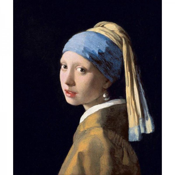 Flicka med en pärlörhänge | Johannes Vermeer