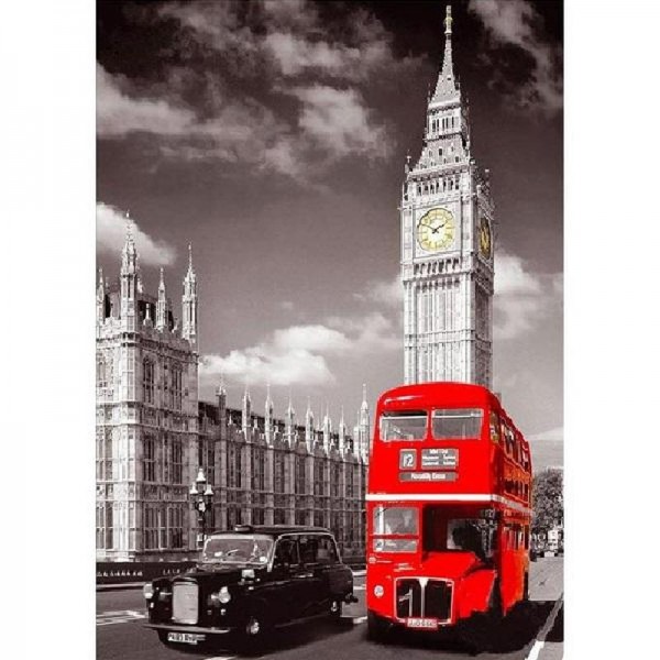 Röd buss london