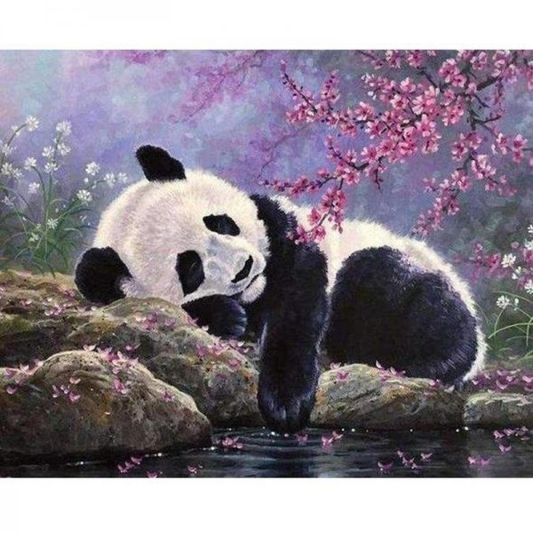 Sovande panda